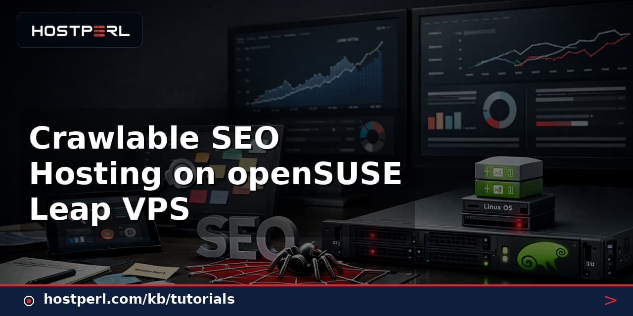 Crawlable SEO Hosting on openSUSE Leap VPS