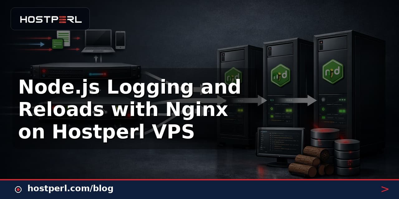Node.js Logging and Reloads with Nginx on Hostperl VPS