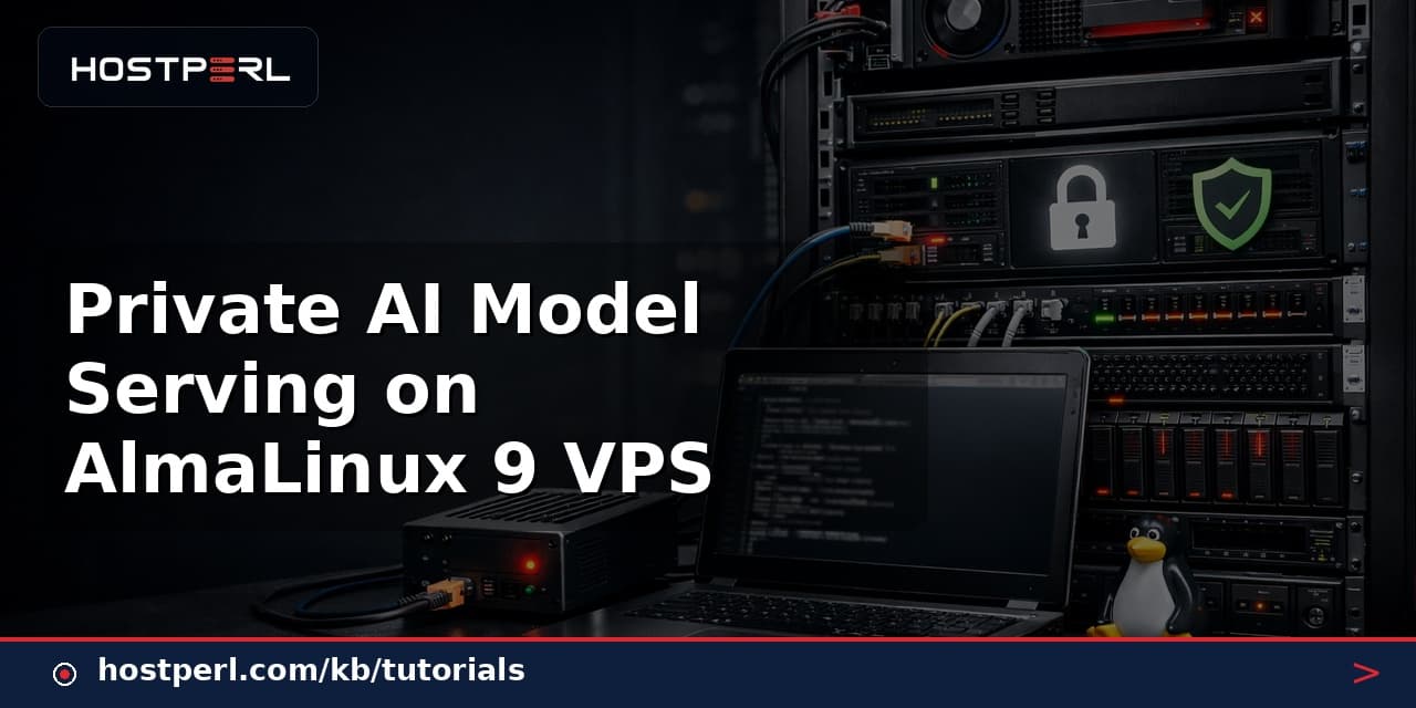 Private AI Model Serving on AlmaLinux 9 VPS