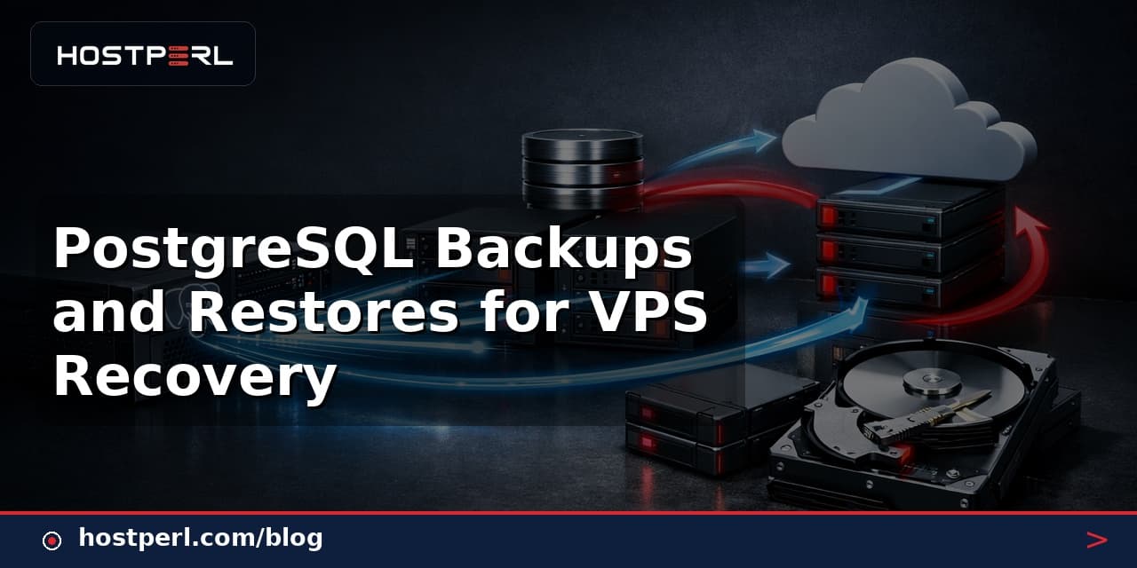 PostgreSQL Backups and Restores for VPS Recovery