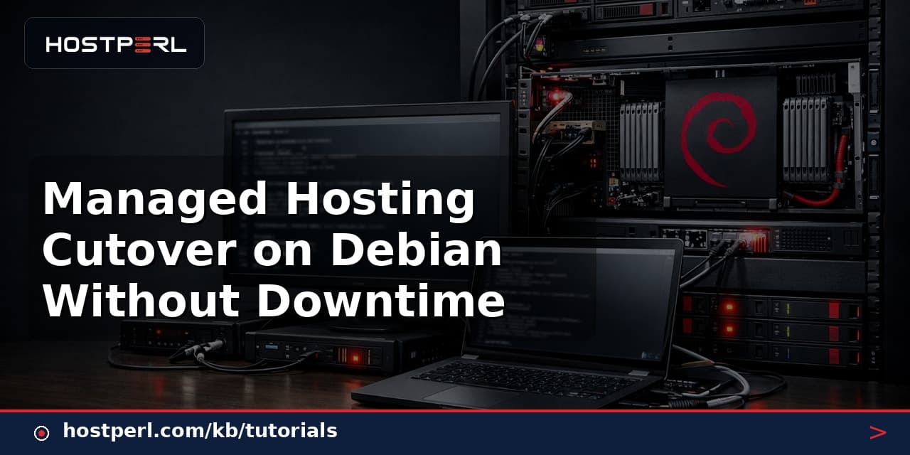 Managed Hosting Cutover on Debian Without Downtime