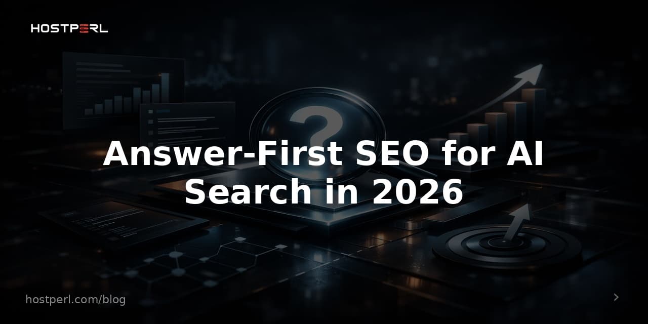 Answer-First SEO for AI Search in 2026