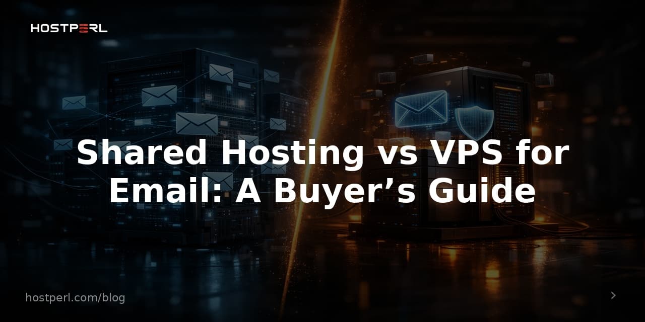 Shared Hosting vs VPS for Email: A Buyer’s Guide