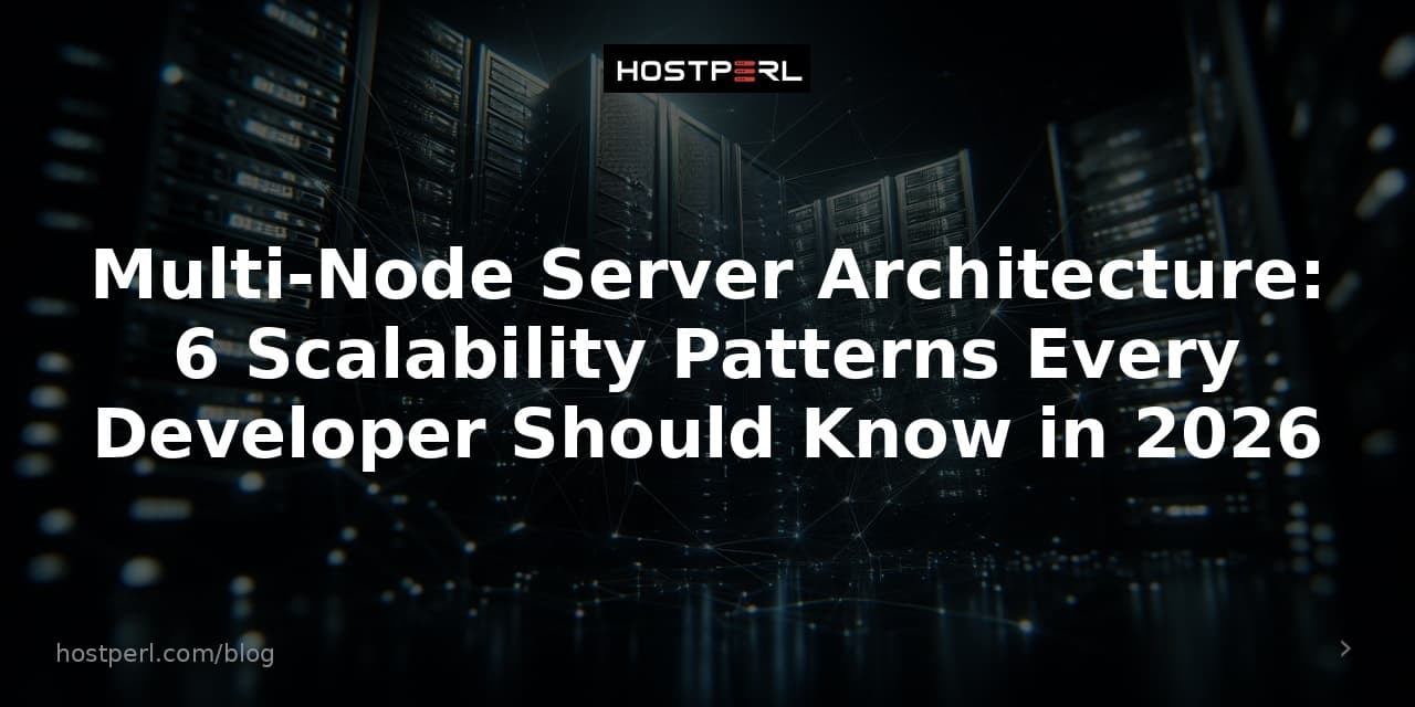 Multi-Node Server Architecture: 6 Scalability Patterns Every Developer Should Know in 2026