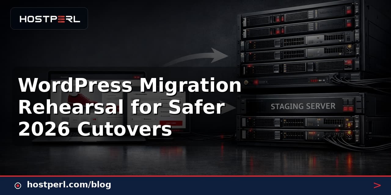 WordPress Migration Rehearsal for Safer 2026 Cutovers