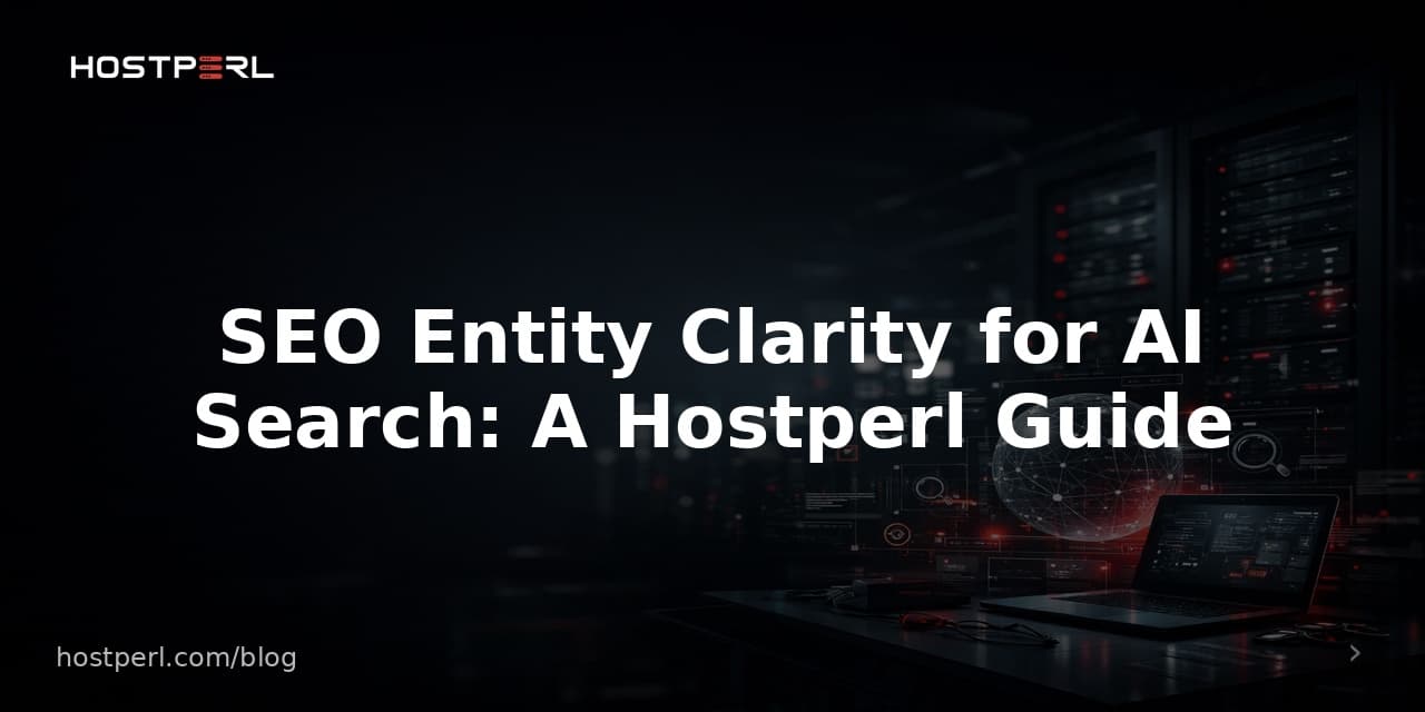 SEO Entity Clarity for AI Search: A Hostperl Guide