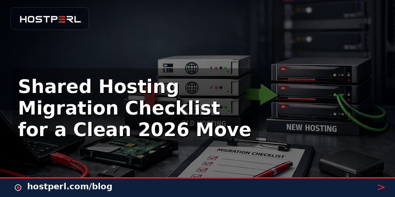 Shared Hosting Migration Checklist for a Clean 2026 Move