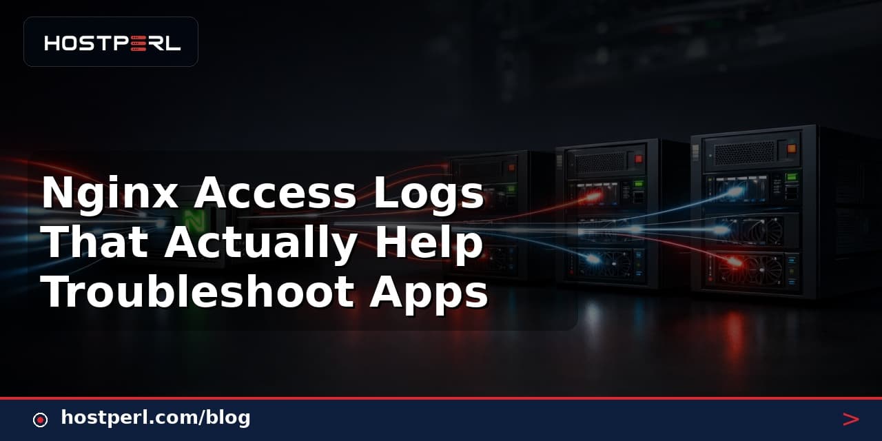 Nginx Access Logs That Actually Help Troubleshoot Apps