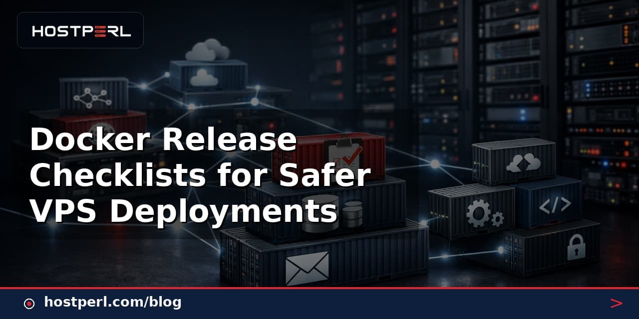 Docker Release Checklists for Safer VPS Deployments