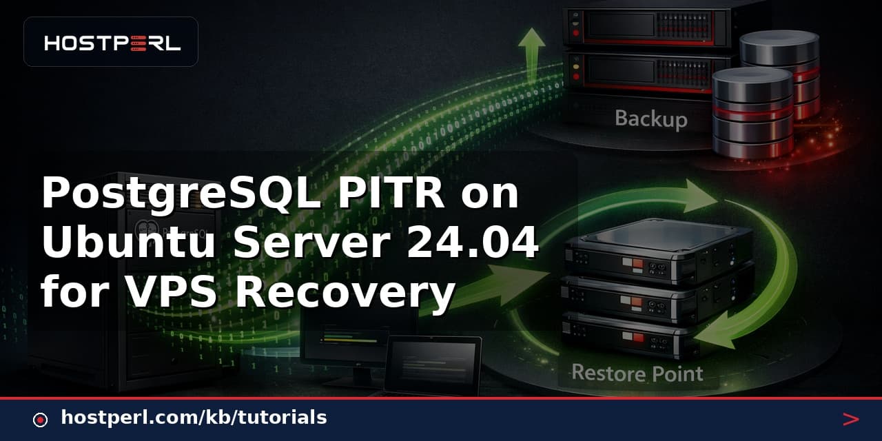 PostgreSQL PITR on Ubuntu Server 24.04 for VPS Recovery