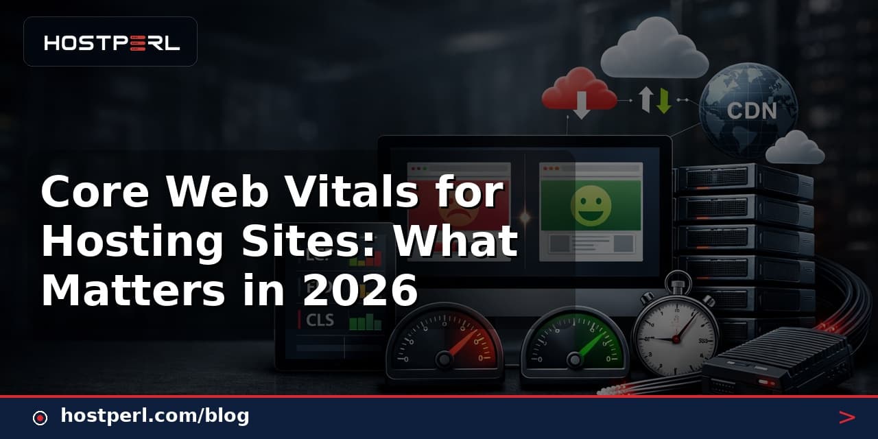 Core Web Vitals for Hosting Sites: What Matters in 2026