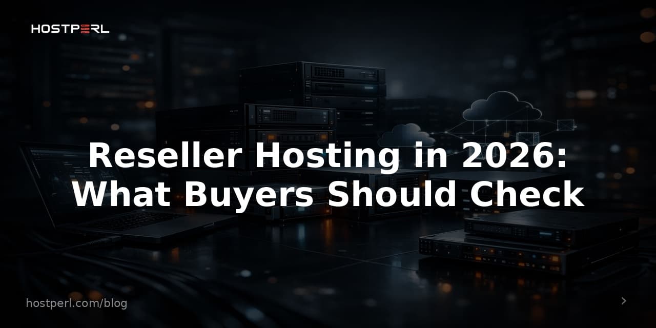 Reseller Hosting in 2026: What Buyers Should Check