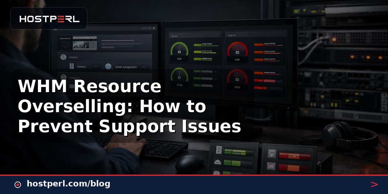 WHM Resource Overselling: How to Prevent Support Issues