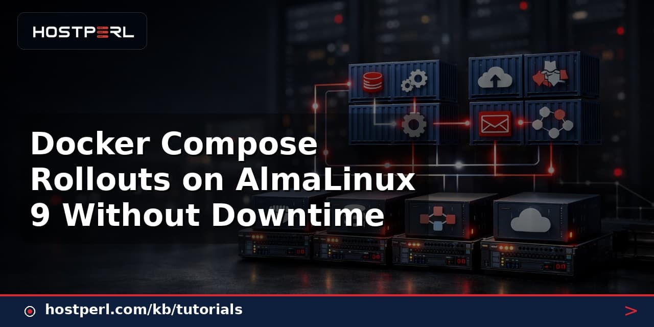 Docker Compose Rollouts on AlmaLinux 9 Without Downtime