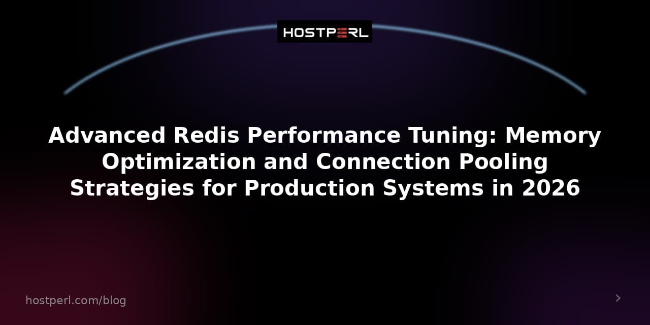 Advanced Redis Performance Tuning: Memory Optimization and Connection Pooling Strategies for Product