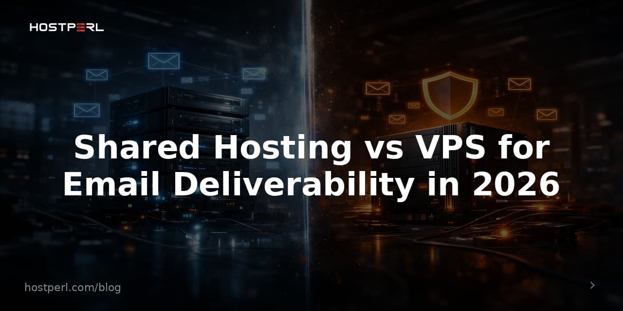 Shared Hosting vs VPS for Email Deliverability in 2026