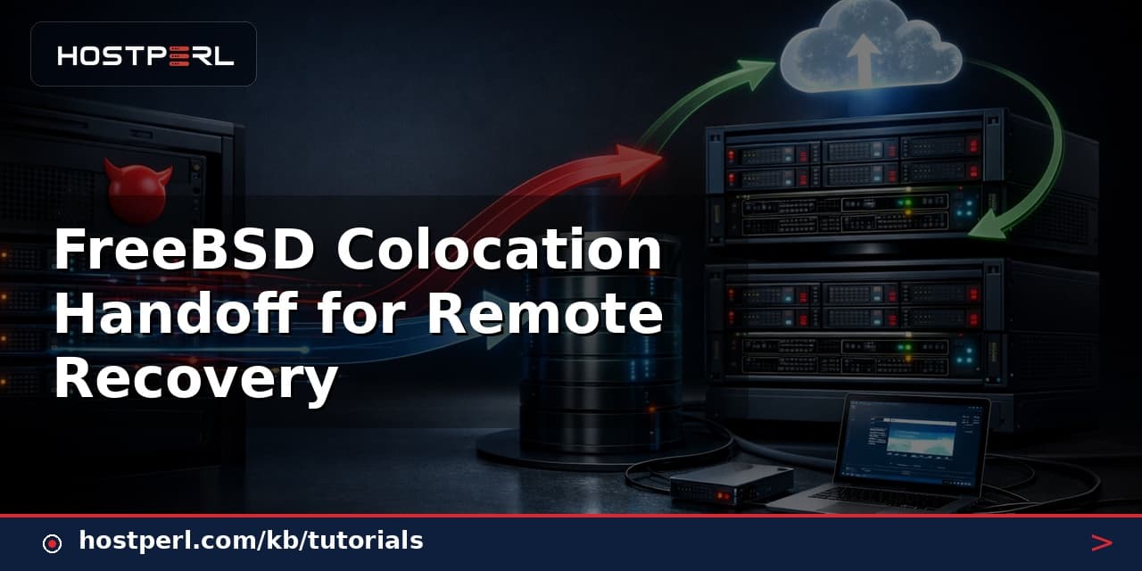 FreeBSD Colocation Handoff for Remote Recovery