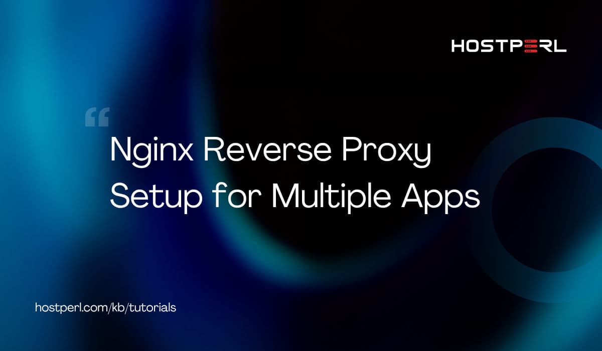 Nginx Reverse Proxy Setup for Multiple Apps