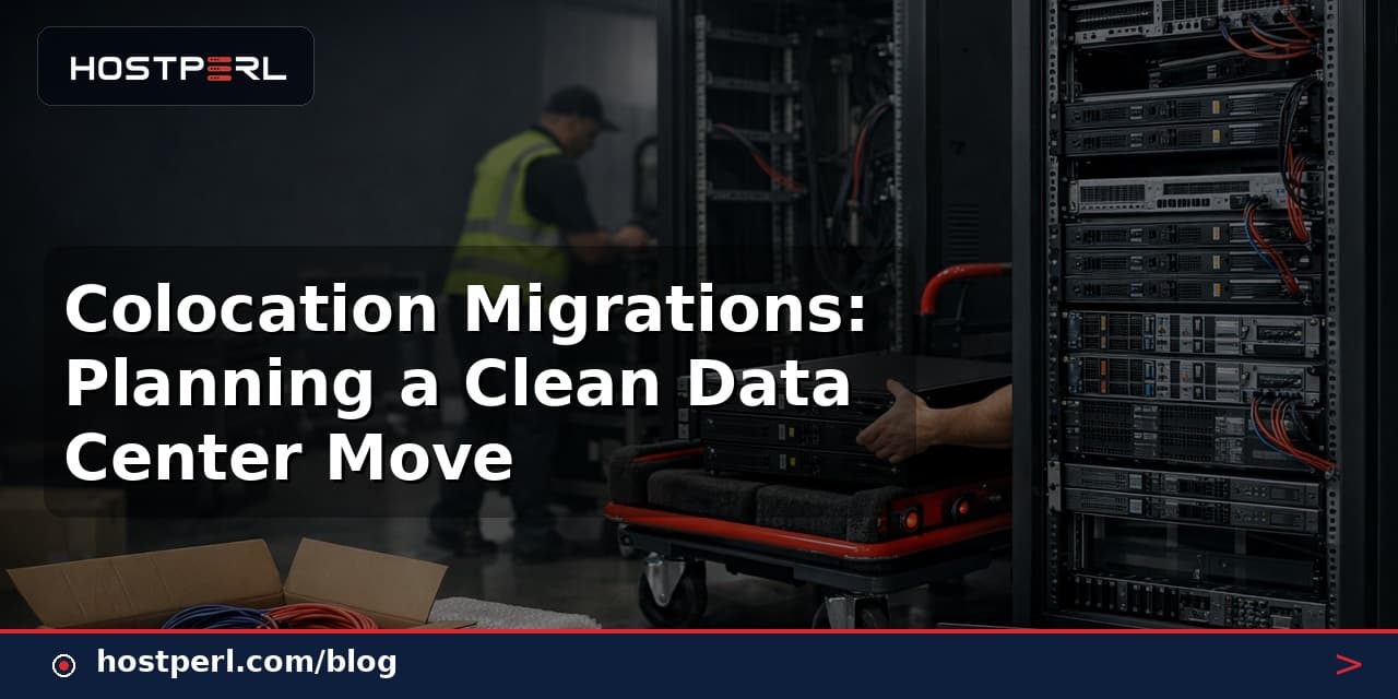 Colocation Migrations: Planning a Clean Data Center Move