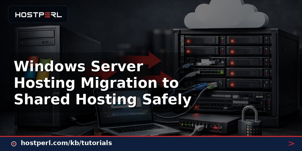 Windows Server Hosting Migration to Shared Hosting Safely