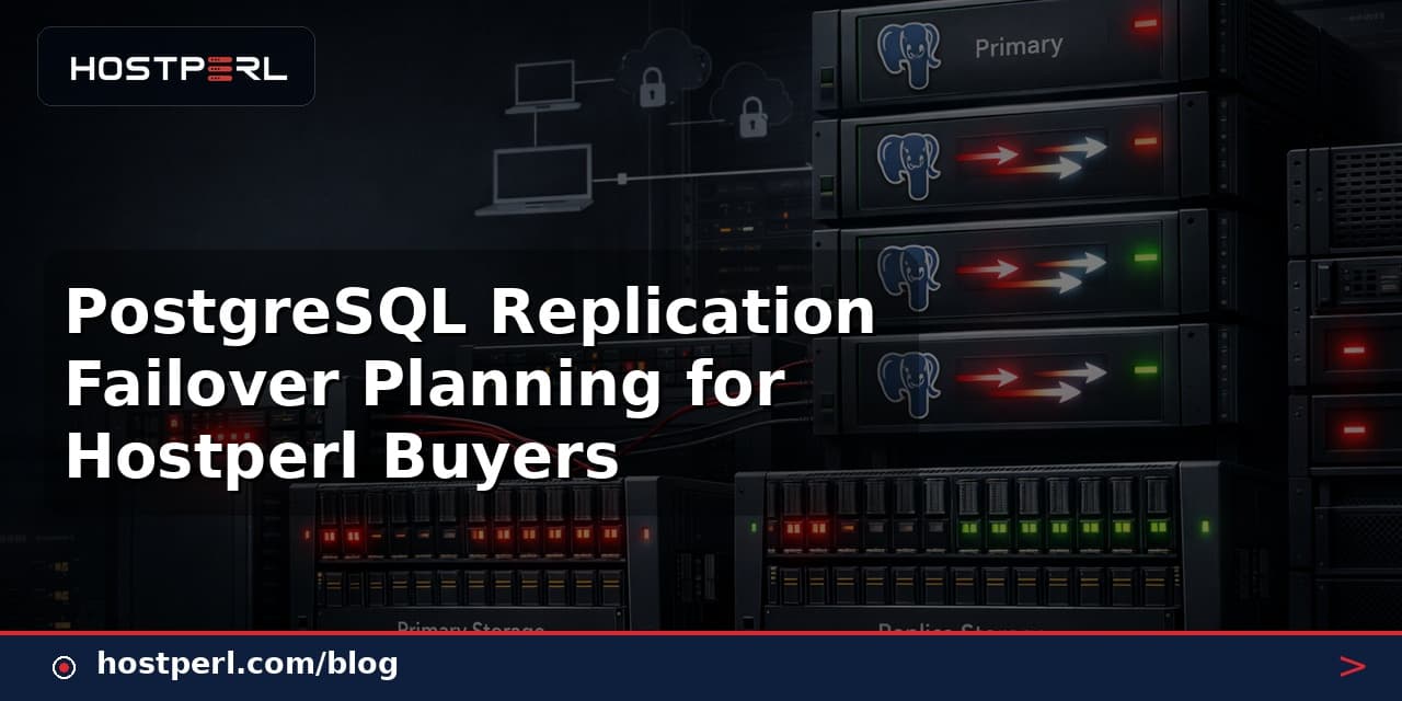 PostgreSQL Replication Failover Planning for Hostperl Buyers
