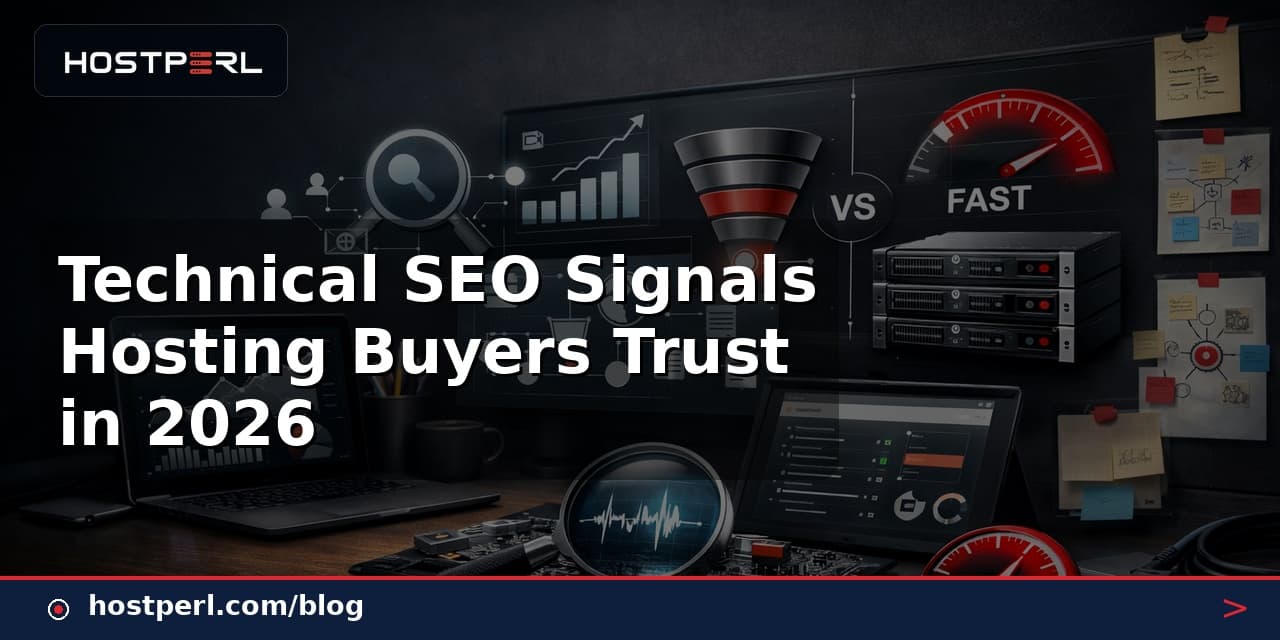 Technical SEO Signals Hosting Buyers Trust in 2026