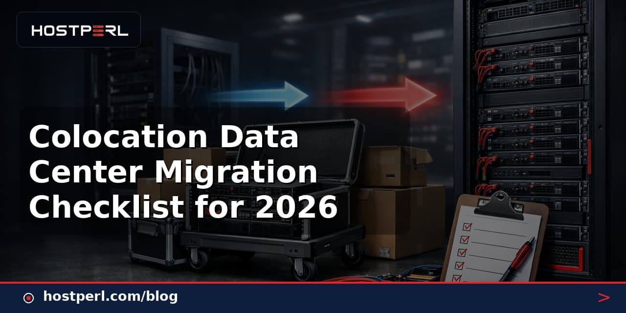 Colocation Data Center Migration Checklist for 2026