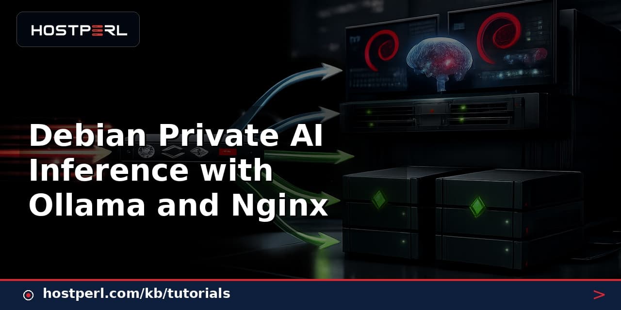 Debian Private AI Inference with Ollama and Nginx