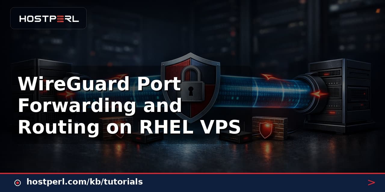 WireGuard Port Forwarding and Routing on RHEL VPS