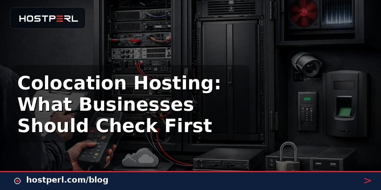 Colocation Hosting: What Businesses Should Check First