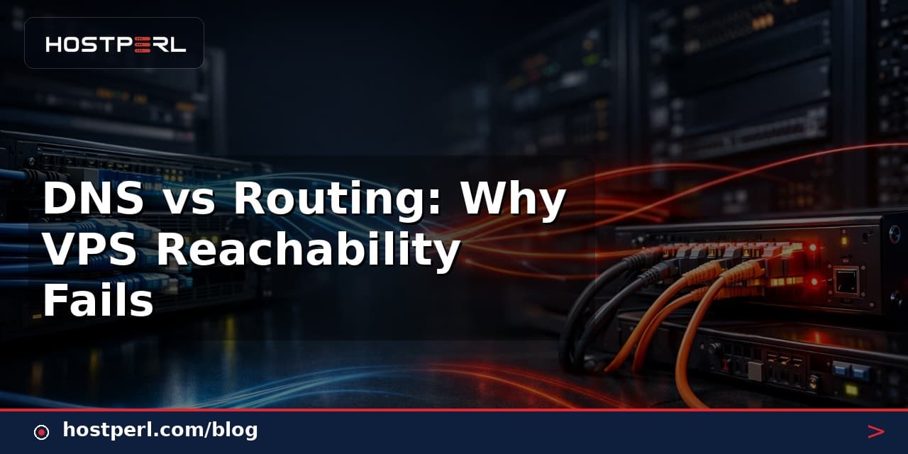 DNS vs Routing: Why VPS Reachability Fails