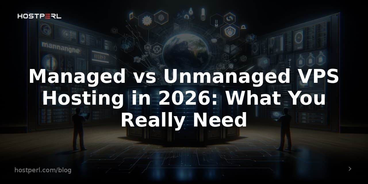Managed vs Unmanaged VPS Hosting in 2026: What You Really Need
