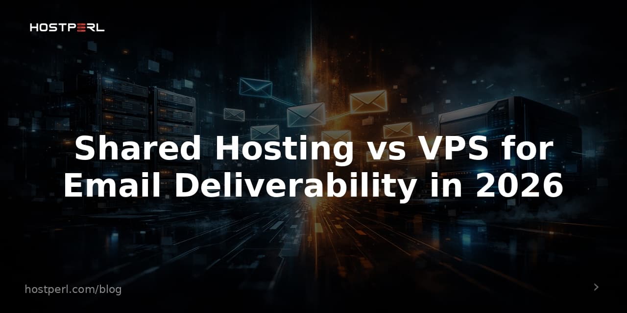 Shared Hosting vs VPS for Email Deliverability in 2026