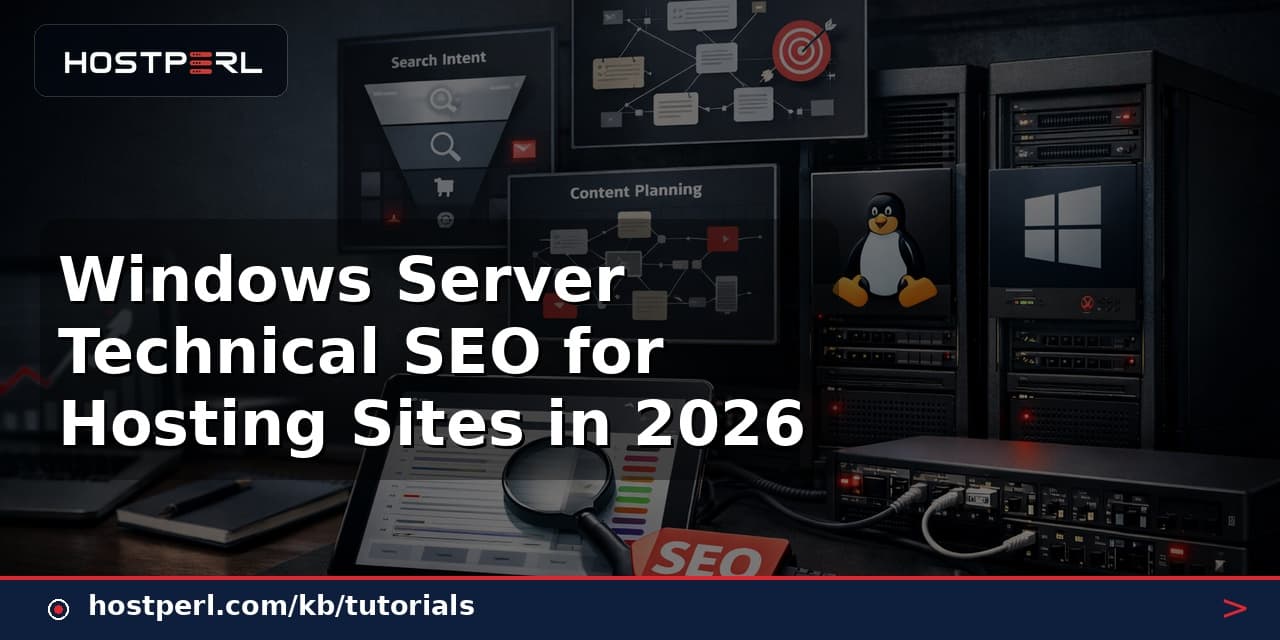 Windows Server Technical SEO for Hosting Sites in 2026