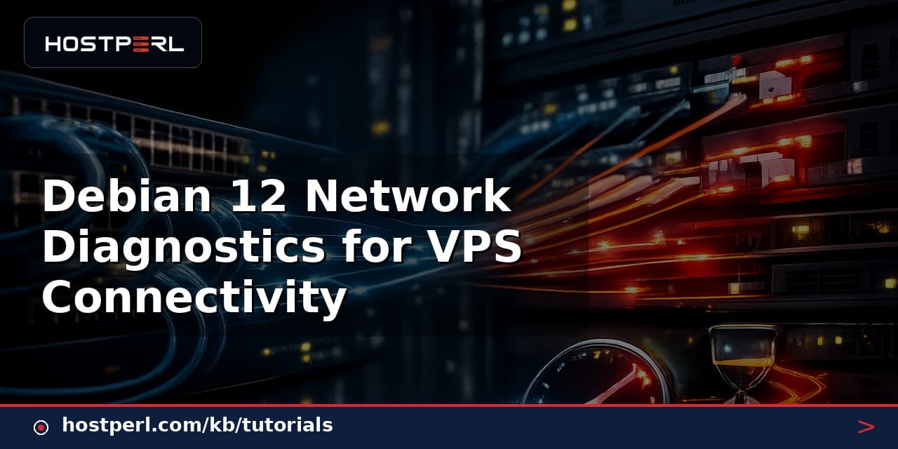 Debian 12 Network Diagnostics for VPS Connectivity