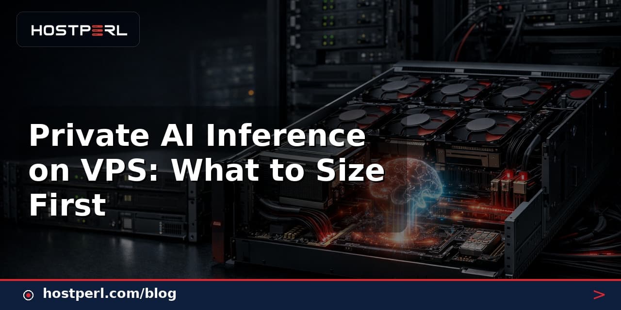 Private AI Inference on VPS: What to Size First