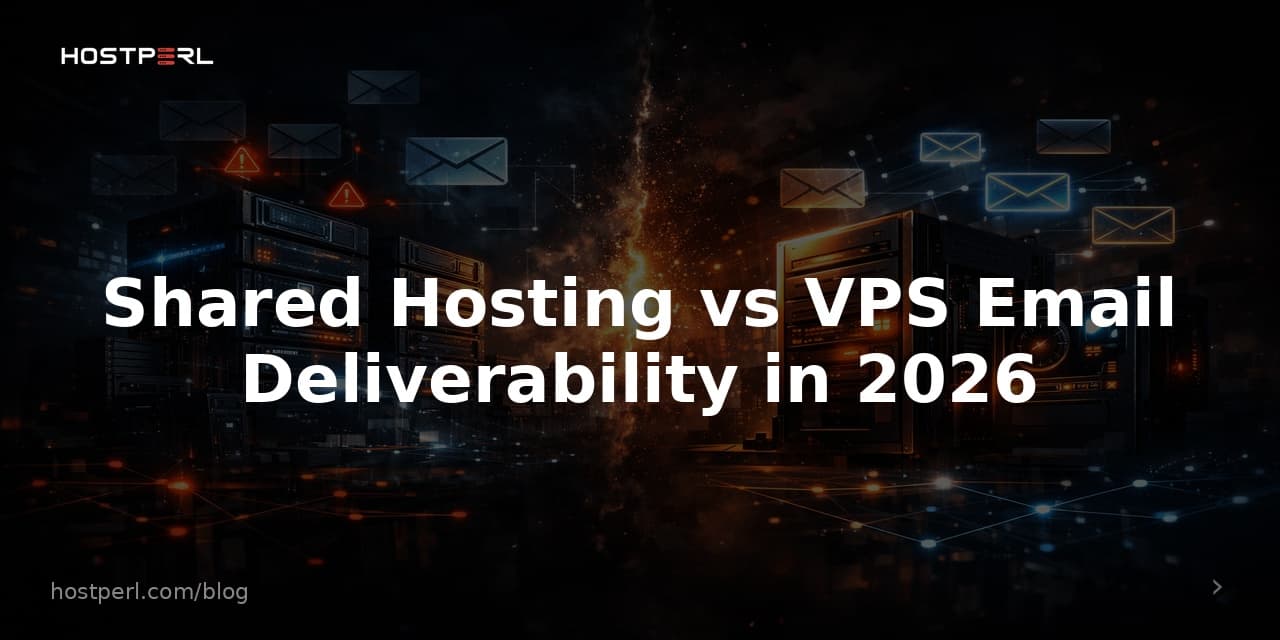 Shared Hosting vs VPS Email Deliverability in 2026