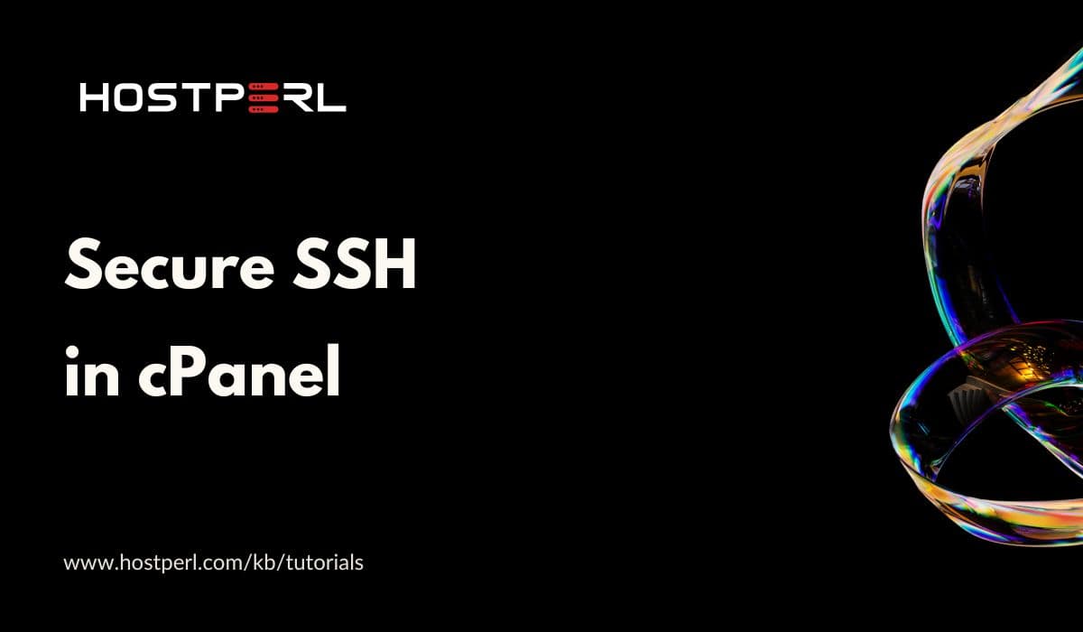 How to Secure SSH in cPanel