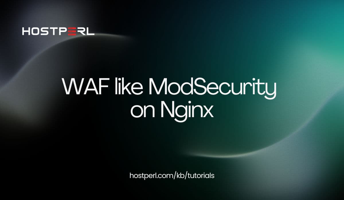 Implementing a WAF like ModSecurity on Nginx