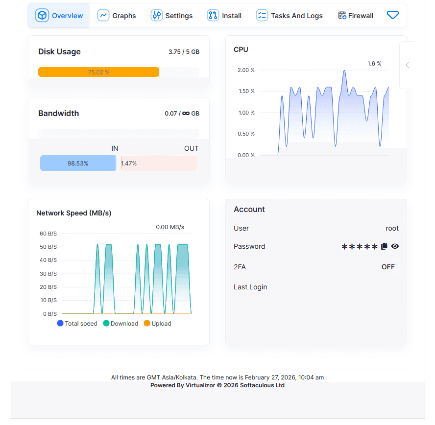 Docker Control Panel